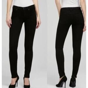 Citizens of Humanity Womens 31 Avedon Slick Skinny Leg Black Jean Capsule y2k